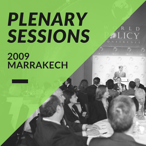 Plenary Sessions 2009