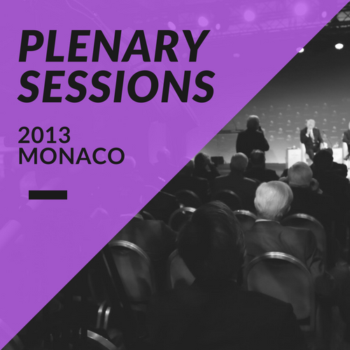 Plenary Sessions 2013